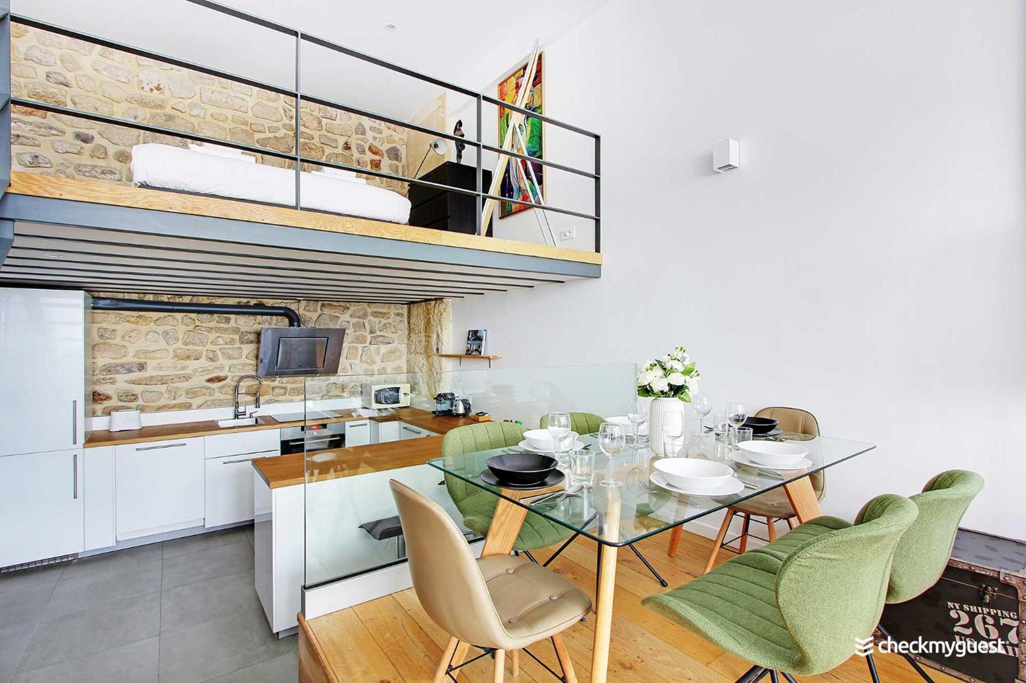 Elegant - 1br-6p- Grands Boulevards * Parijs