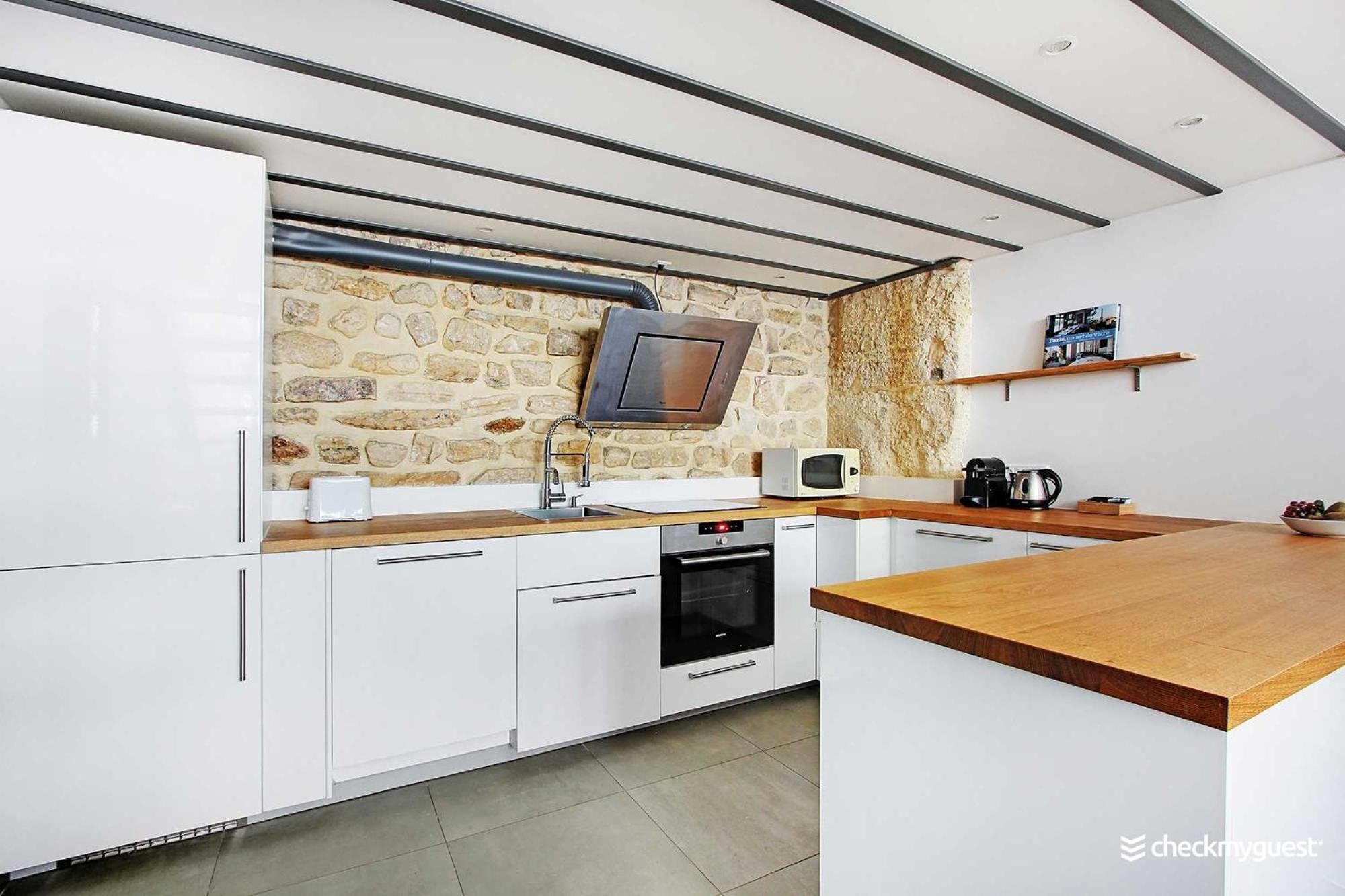 Elegant - 1br-6p- Grands Boulevards Apartamento *